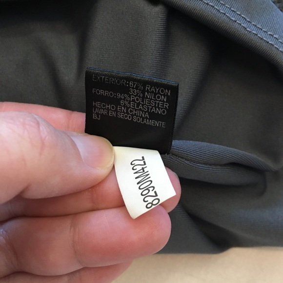 Antonio Melani Grey Long Sleeve Turtleneck Sweater Dress, XS - Picture 7 of 8